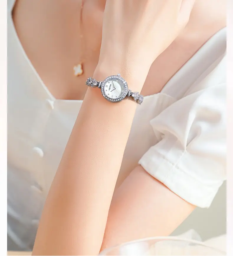 Mermaid Women's Watch Waterproof Diamond Light Luxury Fashion Casual Ladies Easiest for Match Quartz Watch M016 — feature 5
