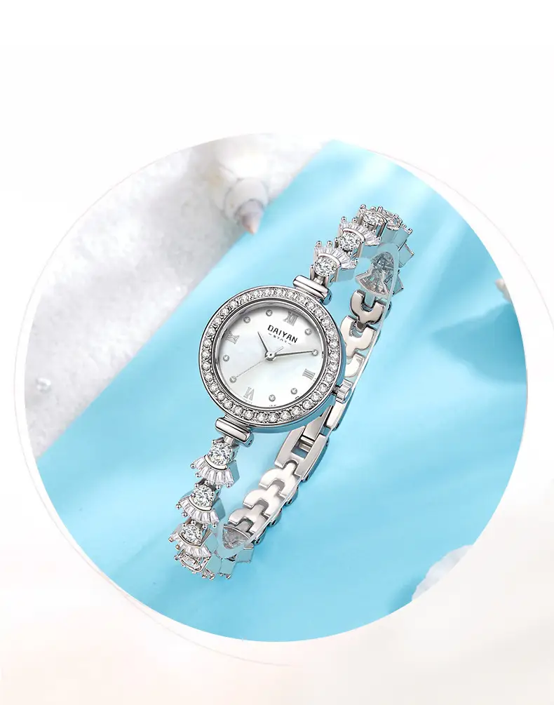 Mermaid Women's Watch Waterproof Diamond Light Luxury Fashion Casual Ladies Easiest for Match Quartz Watch M016 — feature 9