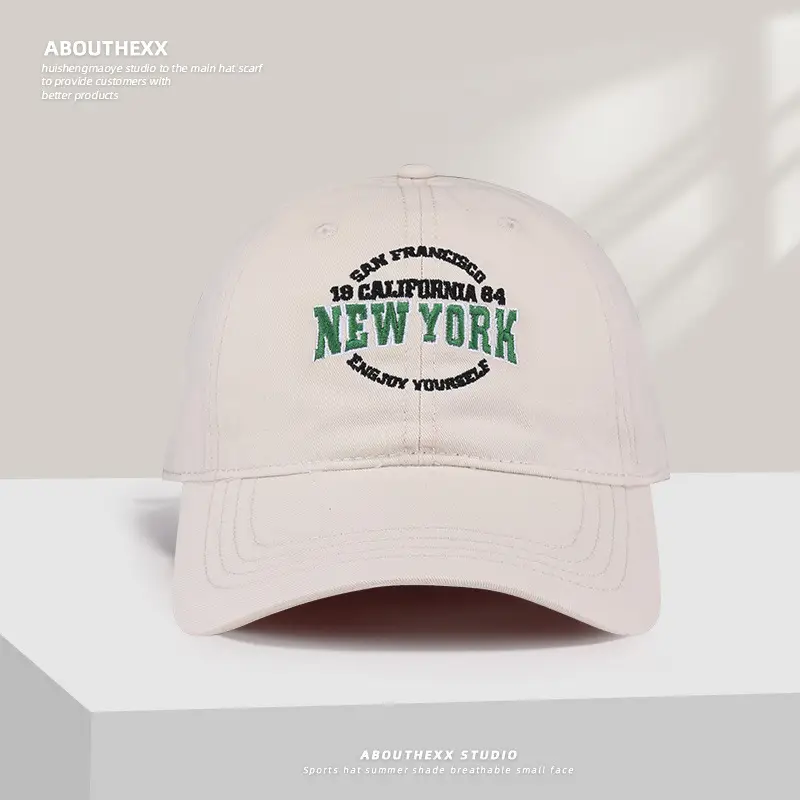 Cross-Border New Women Letter Embroidery Cap Navy — feature 10