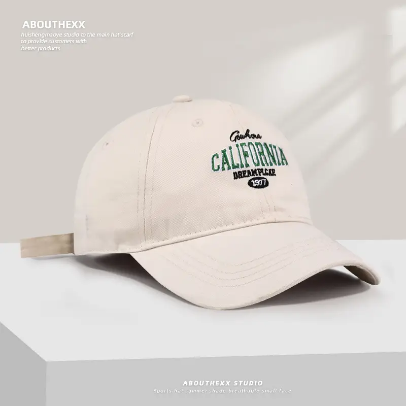 Cross-Border New Women Letter Embroidery Cap Navy — feature 12