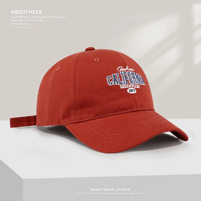 Cross-Border New Women Letter Embroidery Cap Navy — feature 16