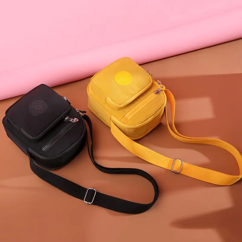Women's Light Blue Crossbody Bag with Adjustable Strap - Image 18
