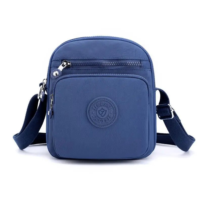 Women's Light Blue Crossbody Bag with Adjustable Strap - Image 5