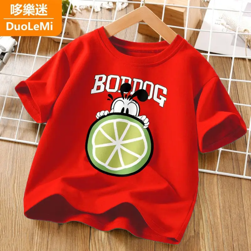 Super Soft Pure Cotton Kids T-Shirt Green Blue - Image 29