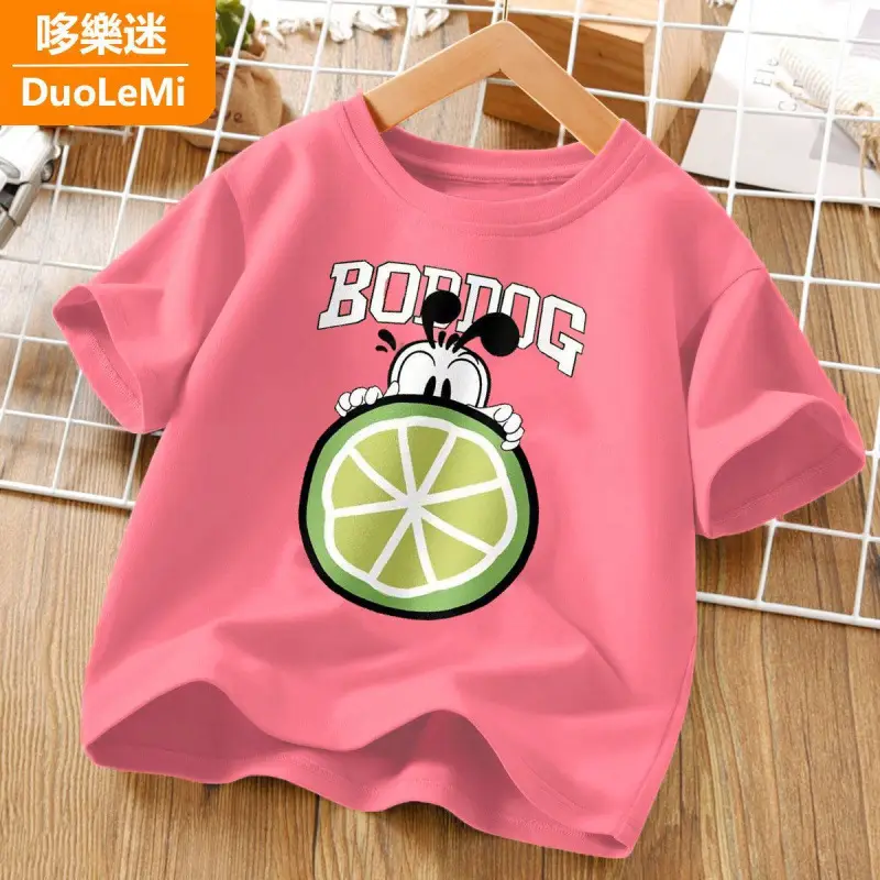 Super Soft Pure Cotton Kids T-Shirt Green Blue - Image 31