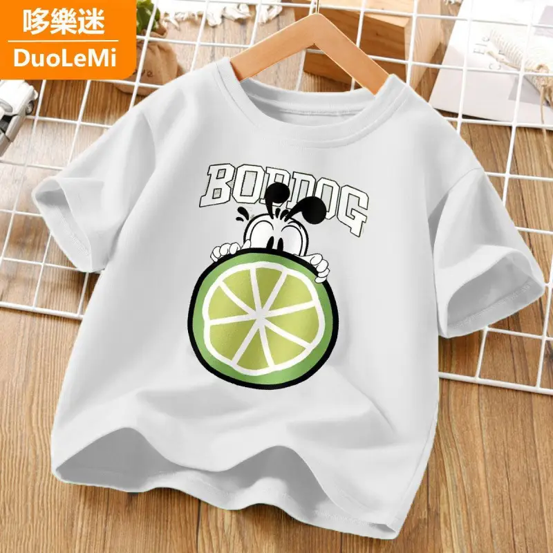 Super Soft Pure Cotton Kids T-Shirt Green Blue - Image 33