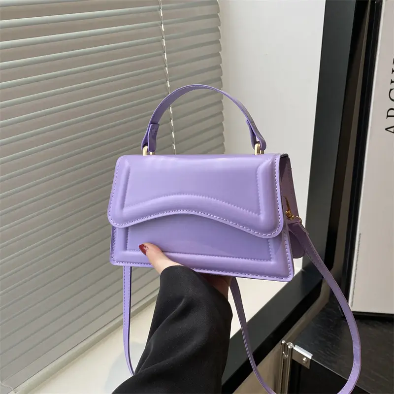Purple Small Square Women's Shoulder Bag 2025 - Image 10