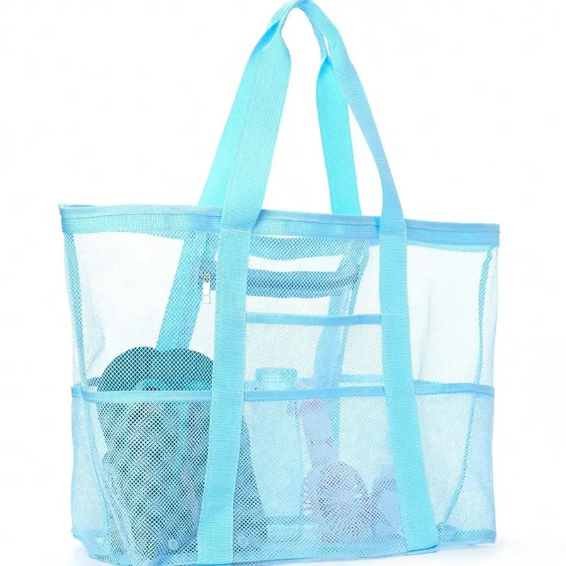 Large Capacity Dry Wet Separation Sand Bag Mesh Swimming Bag - Image 2
