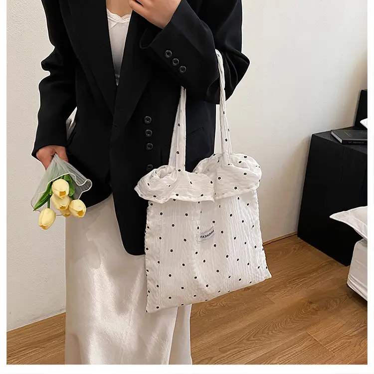 Sweet Chiffon Ruffled Shoulder Bag for Women — feature 12