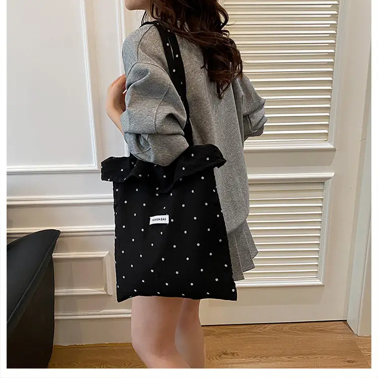 Sweet Chiffon Ruffled Shoulder Bag for Women — feature 17