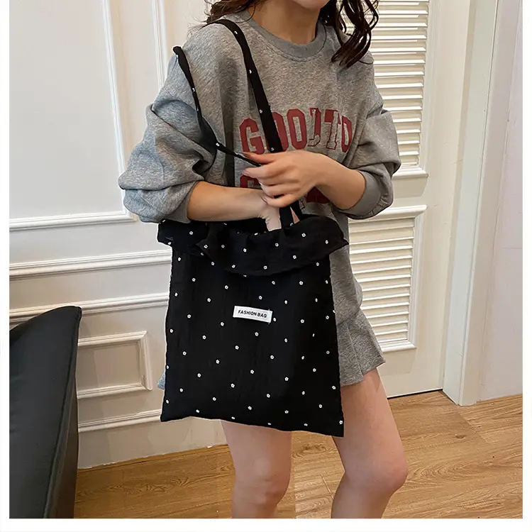 Sweet Chiffon Ruffled Shoulder Bag for Women — feature 20