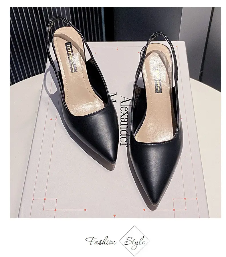 Women's Pointed Toe High Heels 2025 Summer — feature 11
