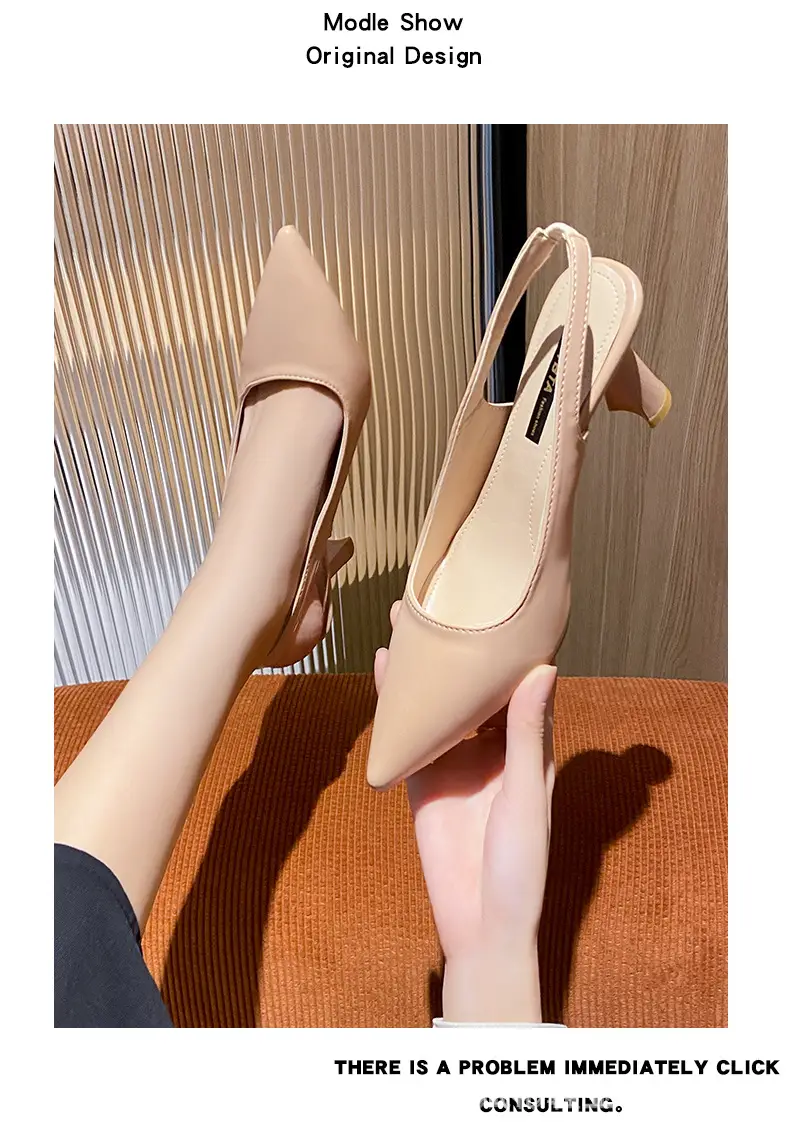 Women's Pointed Toe High Heels 2025 Summer — feature 21