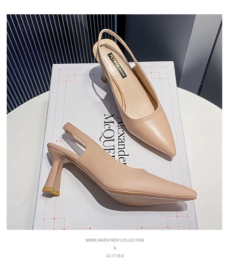 Women's Pointed Toe High Heels 2025 Summer — feature 7