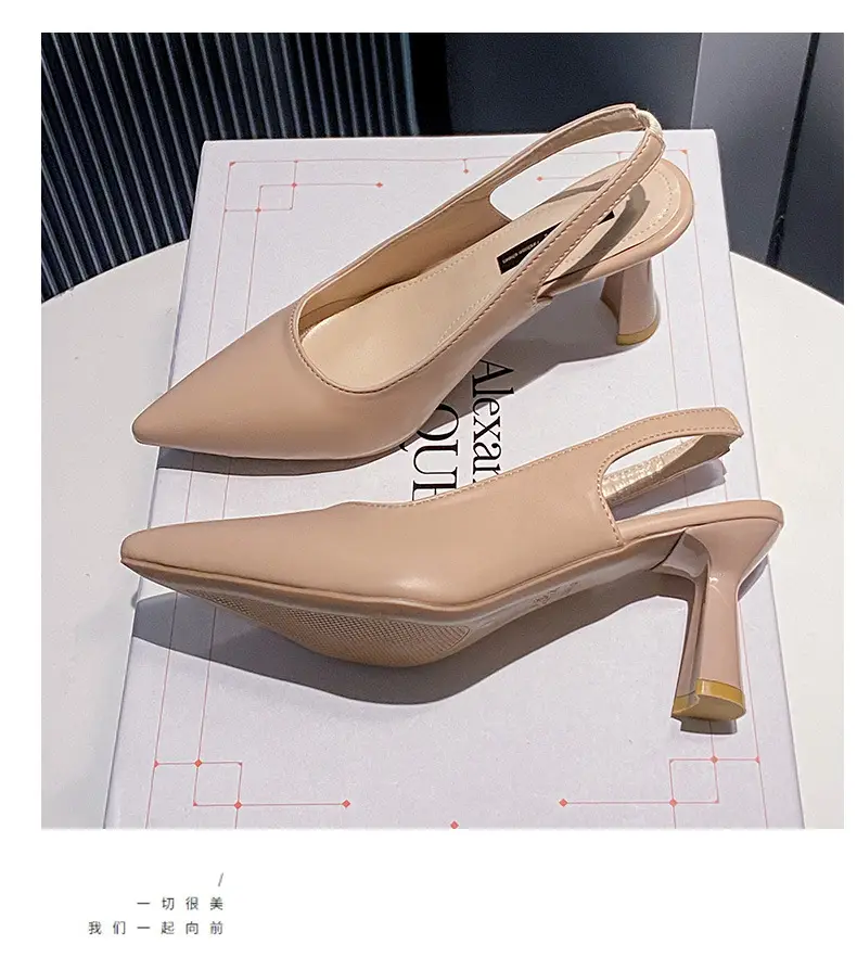 Women's Pointed Toe High Heels 2025 Summer — feature 9