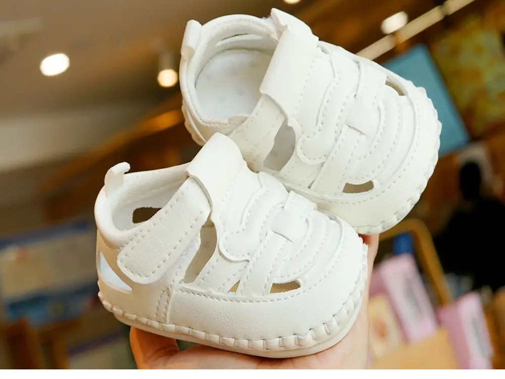 Pink Soft Sole Baby Sandals 0-1 Years — feature 3