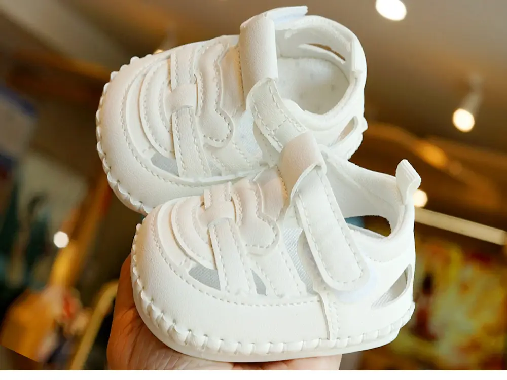 Pink Soft Sole Baby Sandals 0-1 Years — feature 4
