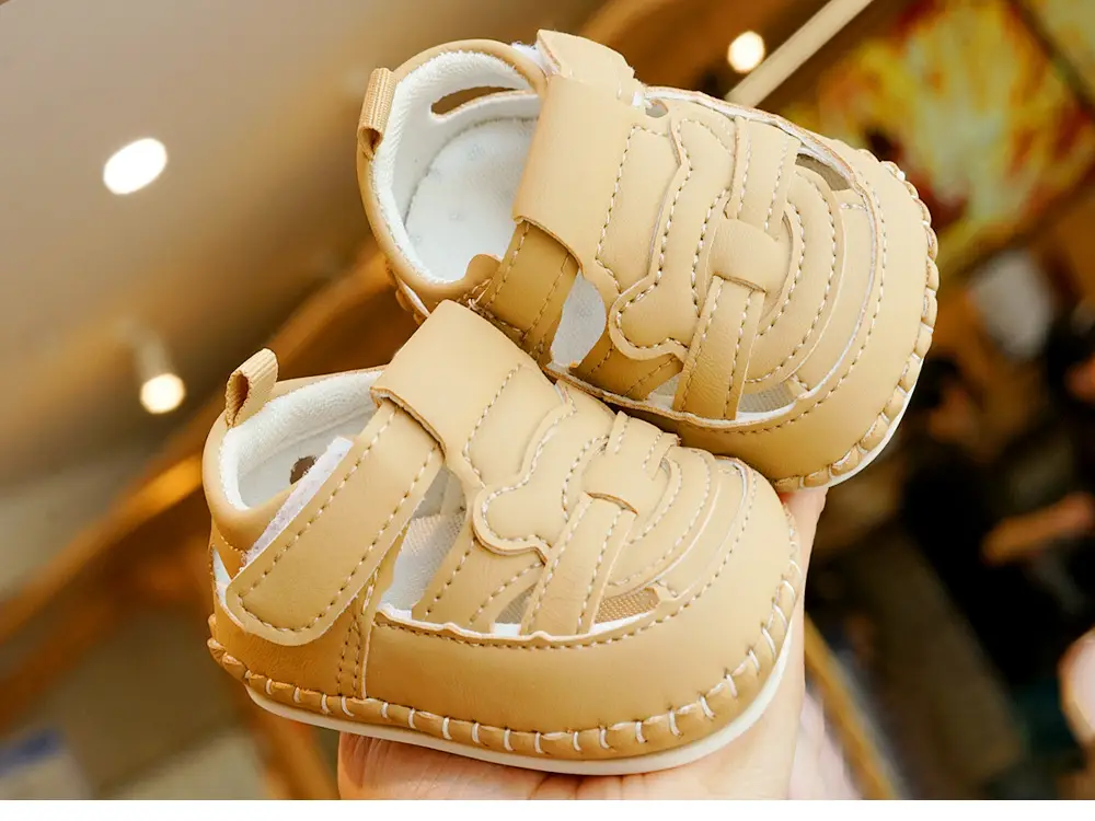 Pink Soft Sole Baby Sandals 0-1 Years — feature 8