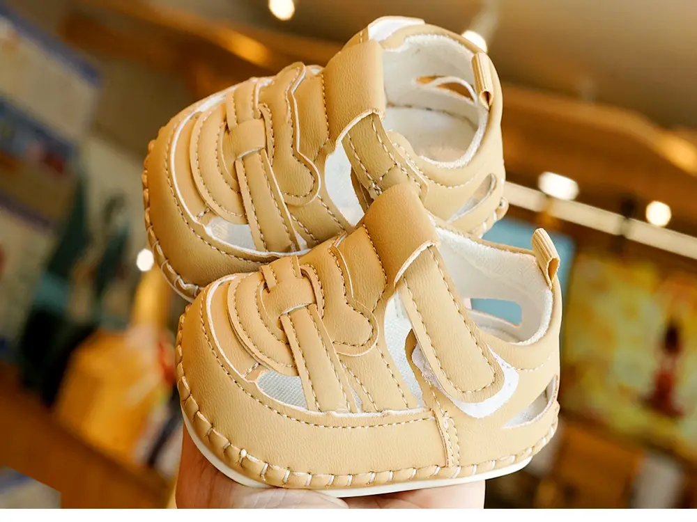 Pink Soft Sole Baby Sandals 0-1 Years — feature 9