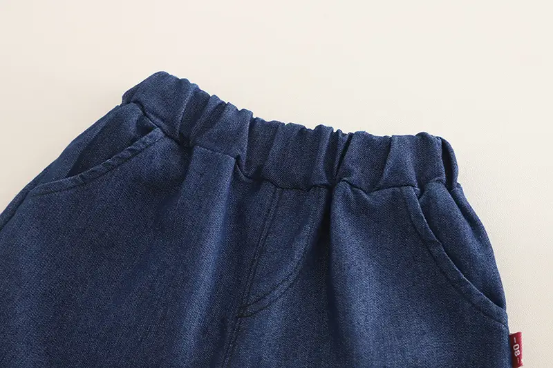Kids Adult's House Bear T-Shirt Shorts Set Black Blue — feature 13