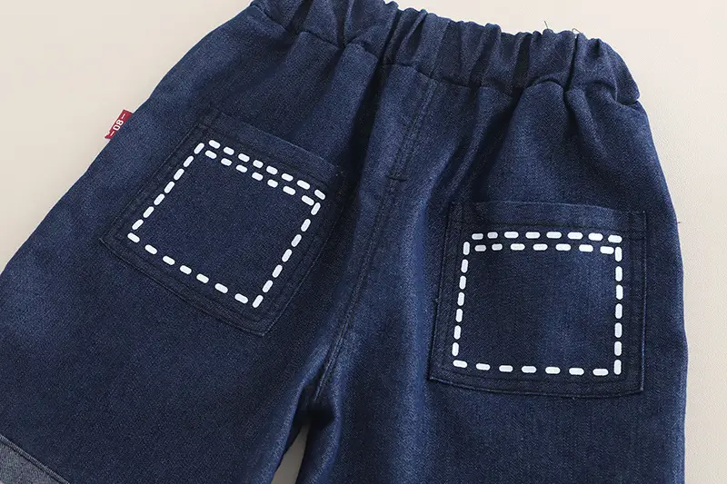 Kids Adult's House Bear T-Shirt Shorts Set Black Blue — feature 17