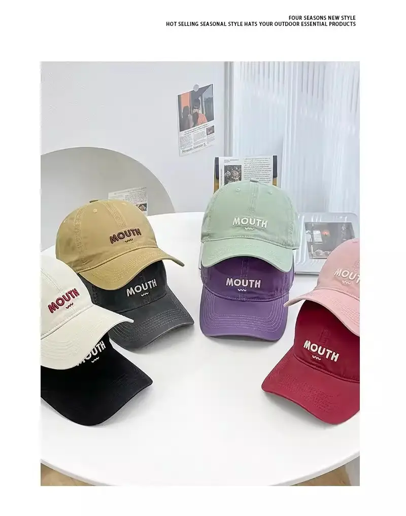 Men Purple Mouth Baseball Cap 2025 — feature 5