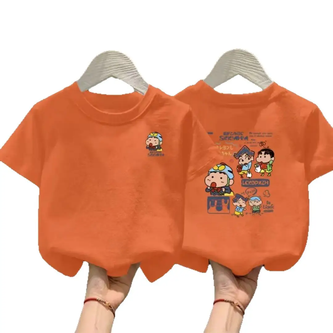 2025 Cotton Kids T-Shirt Pink Medium Large - Image 9