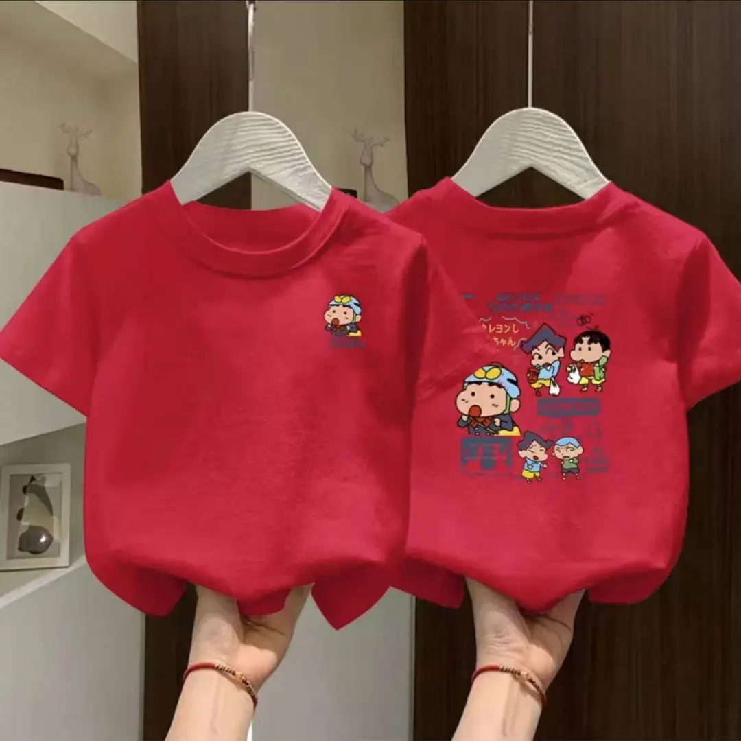 2025 Cotton Kids T-Shirt Pink Medium Large - Image 6