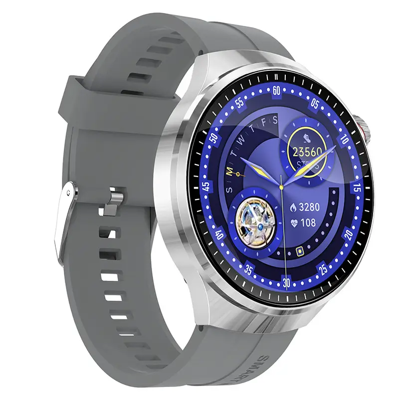 Smart Watch Watch4 with Alipay Bluetooth Call Support Remote Control Photo Monitoring Blood Sugar Uric Acid