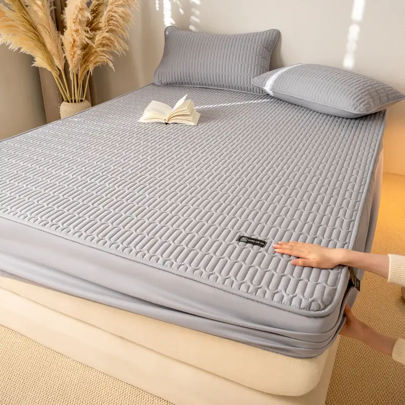 New Type A Waterproof and Urine-proof Bed Cover Single-piece Quilted Bed Cover Mattress Protector 2025 New Bed Sheet Bed Cover Summer