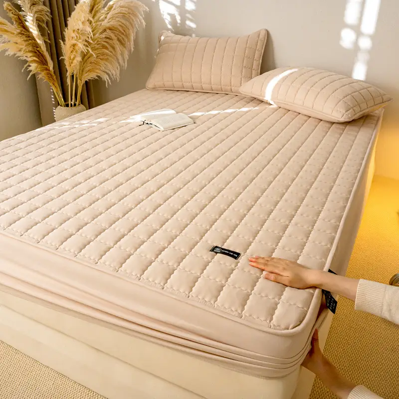 New Type A Waterproof and Urine-proof Bed Cover Single-piece Quilted Bed Cover Mattress Protector 2025 New Bed Sheet Bed Cover Summer
