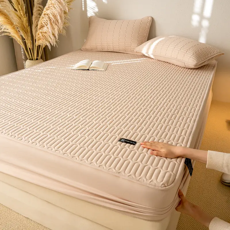 New Type A Waterproof and Urine-proof Bed Cover Single-piece Quilted Bed Cover Mattress Protector 2025 New Bed Sheet Bed Cover Summer