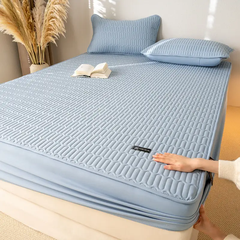 New Type A Waterproof and Urine-proof Bed Cover Single-piece Quilted Bed Cover Mattress Protector 2025 New Bed Sheet Bed Cover Summer