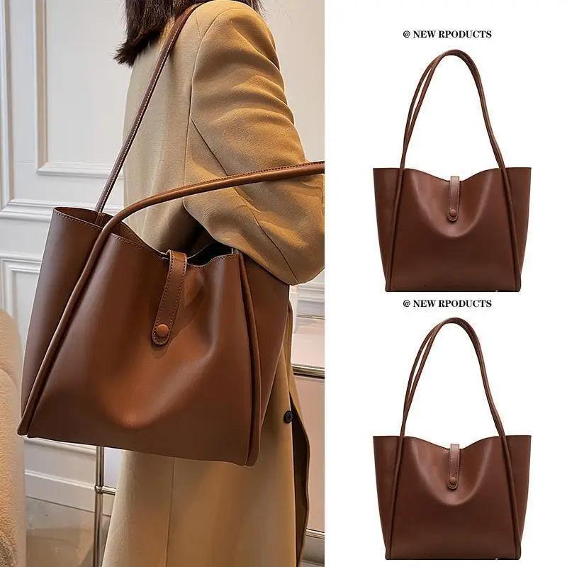 Women's Large Capacity Leather Shoulder Bag 2021 - Image 2