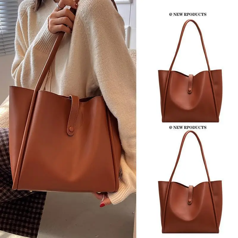Women's Large Capacity Leather Shoulder Bag 2021 - Image 3