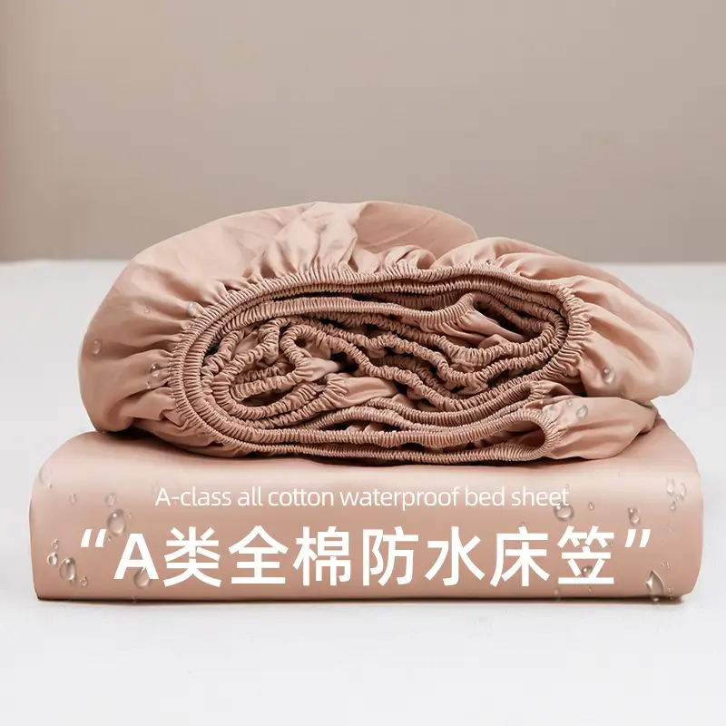 Cross-border Pure Cotton Waterproof Bed Cover All Cotton Bed Cover Urinalysis Bed Sheet Breathable Mattress Protective Cover 2025 New Bed Cover Cover