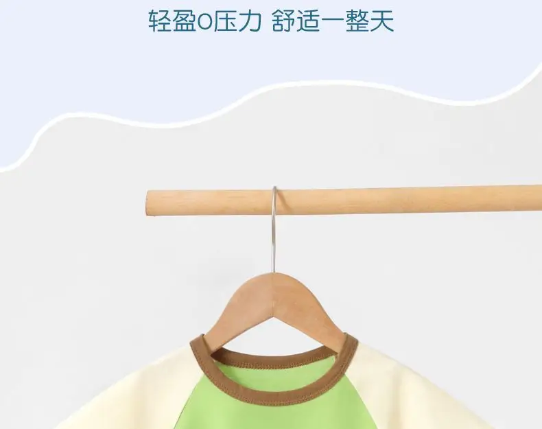 Baby Cotton T-Shirts Summer Boys Girls Contrast Color — feature 8