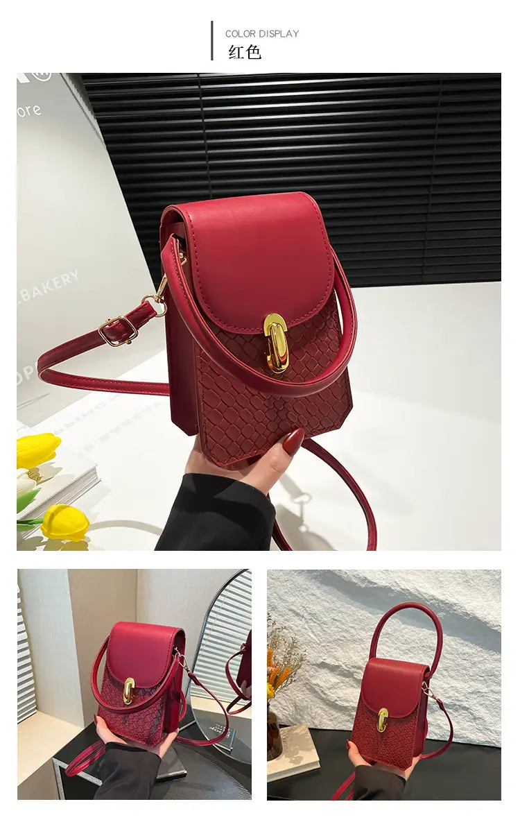 2025 Spring Summer Buckle Shoulder Bag for Women — feature 24