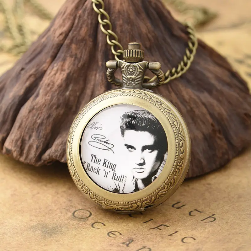 Silver Cross Mirror Pocket Watch Chain Necklace for Men Women — feature 15