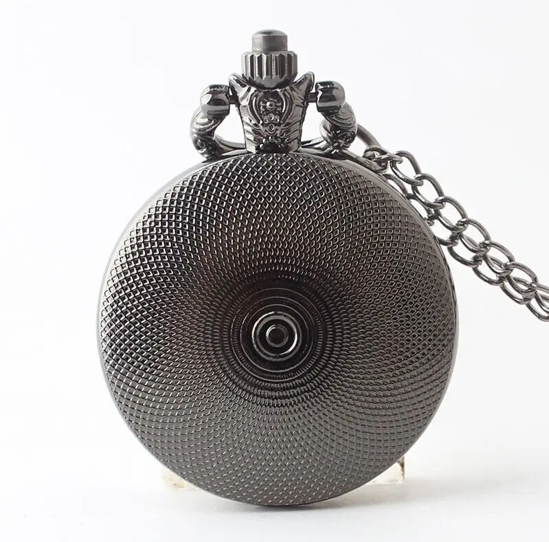 Silver Cross Mirror Pocket Watch Chain Necklace for Men Women — feature 5