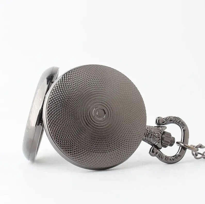 Silver Cross Mirror Pocket Watch Chain Necklace for Men Women — feature 9