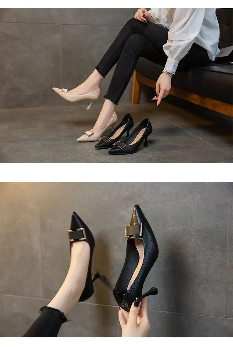 Women Pointed Toe Stiletto Heels Spring Autumn 2026 â feature 5