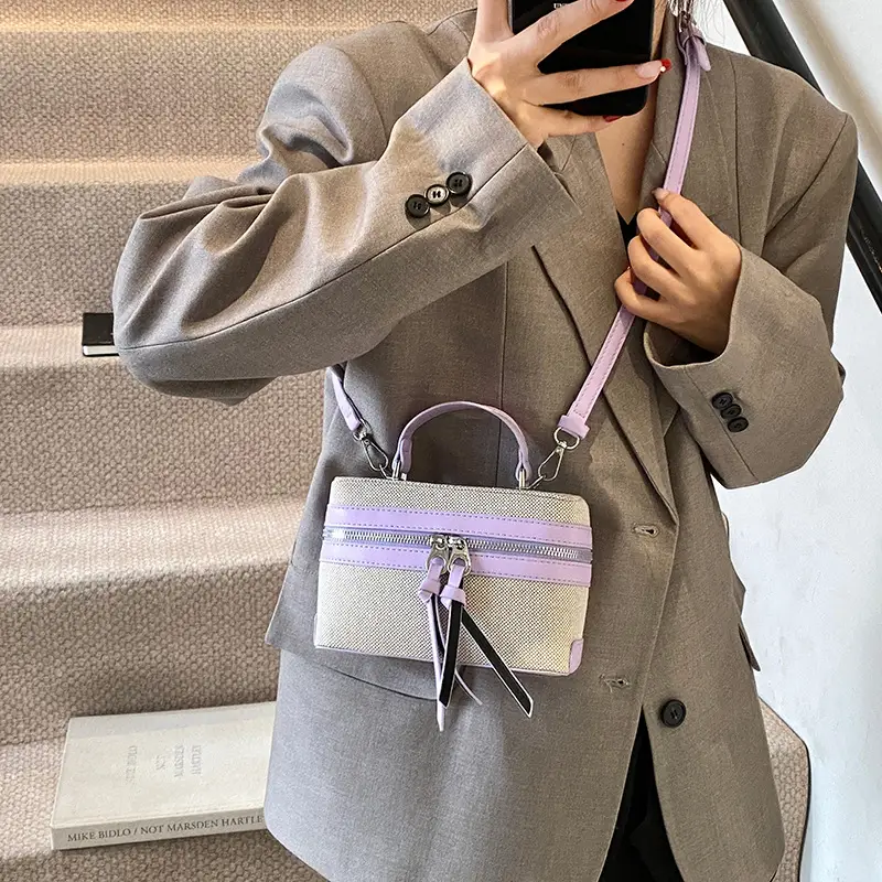 Women's Square Bag Shoulder Crossbody 2025 Western Style - Image 13