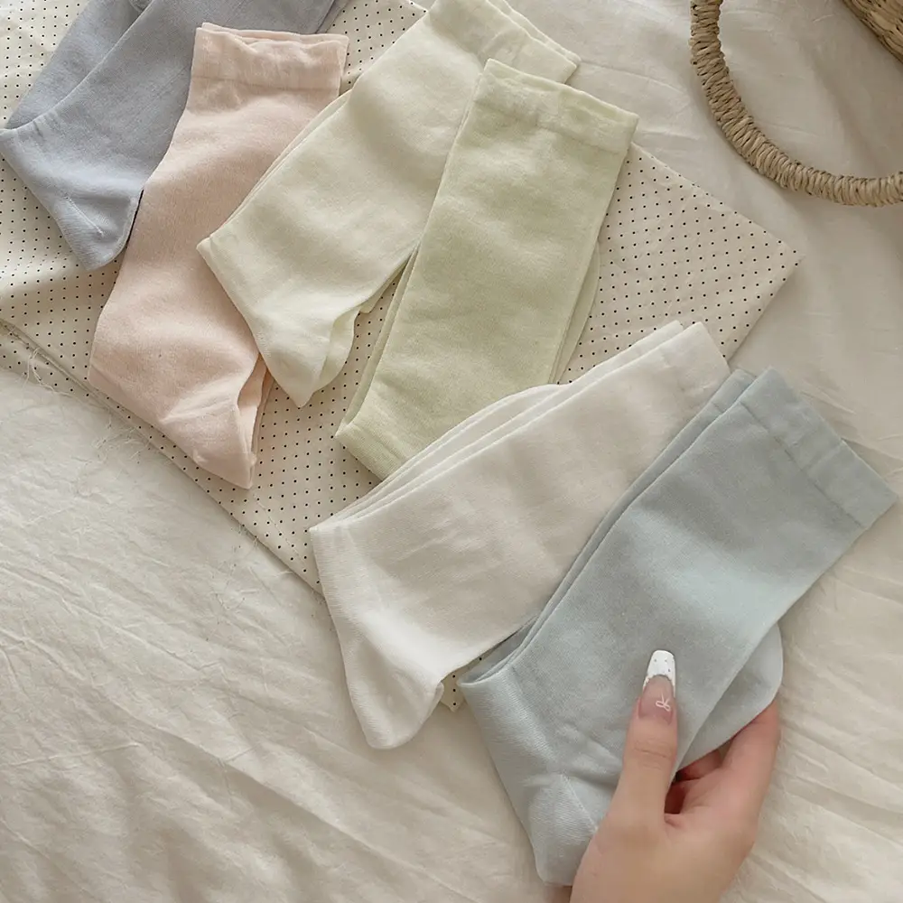 suxinaimin Mulberry Silk Socks Women's Spring and Summer Thin Fresh and Slimming JK Style Instagram Style Trendy Mid-Tube Stacked Socks
