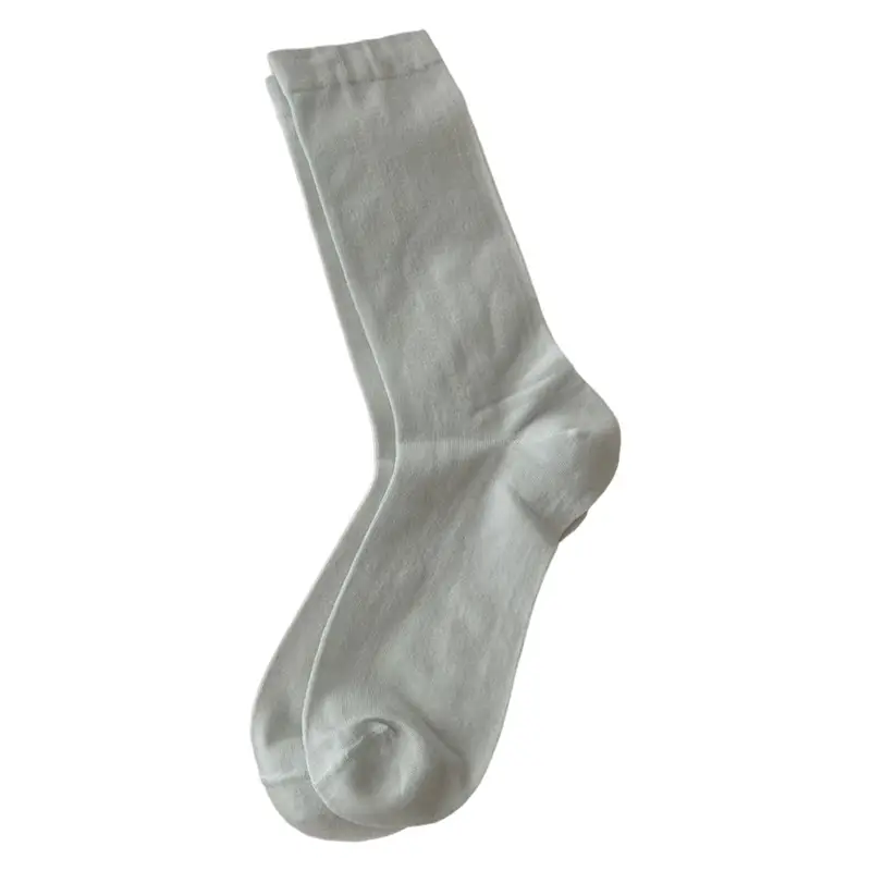 suxinaimin Mulberry Silk Socks Women's Spring and Summer Thin Fresh and Slimming JK Style Instagram Style Trendy Mid-Tube Stacked Socks