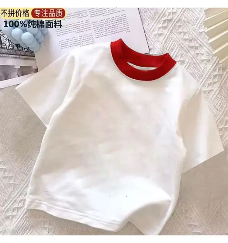 Boys Pure Cotton Futura Round Neck T-Shirt White Medium — feature 4