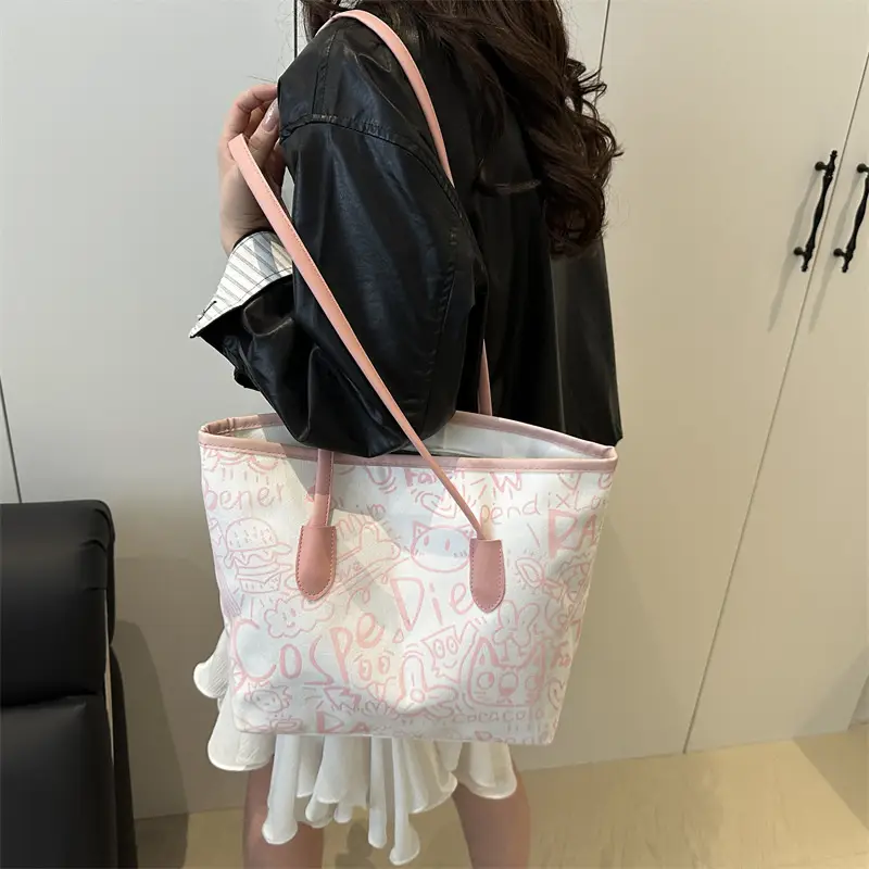 Printed Cross-Border Tote Bag with Large Capacity — feature 27