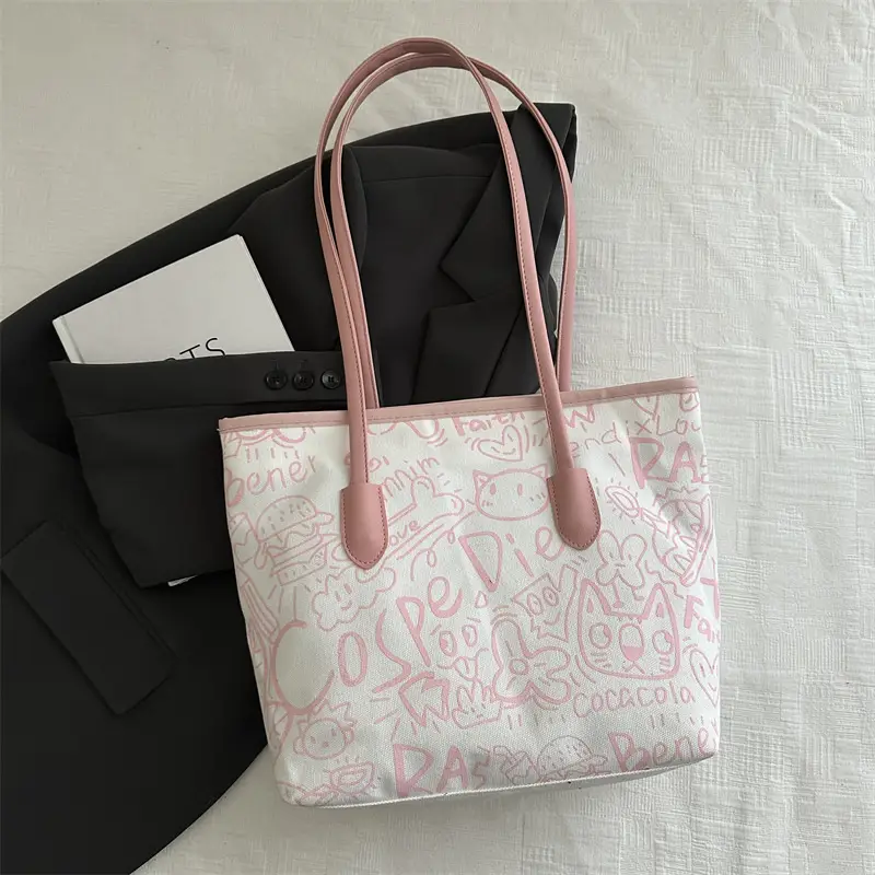 Printed Cross-Border Tote Bag with Large Capacity — feature 35