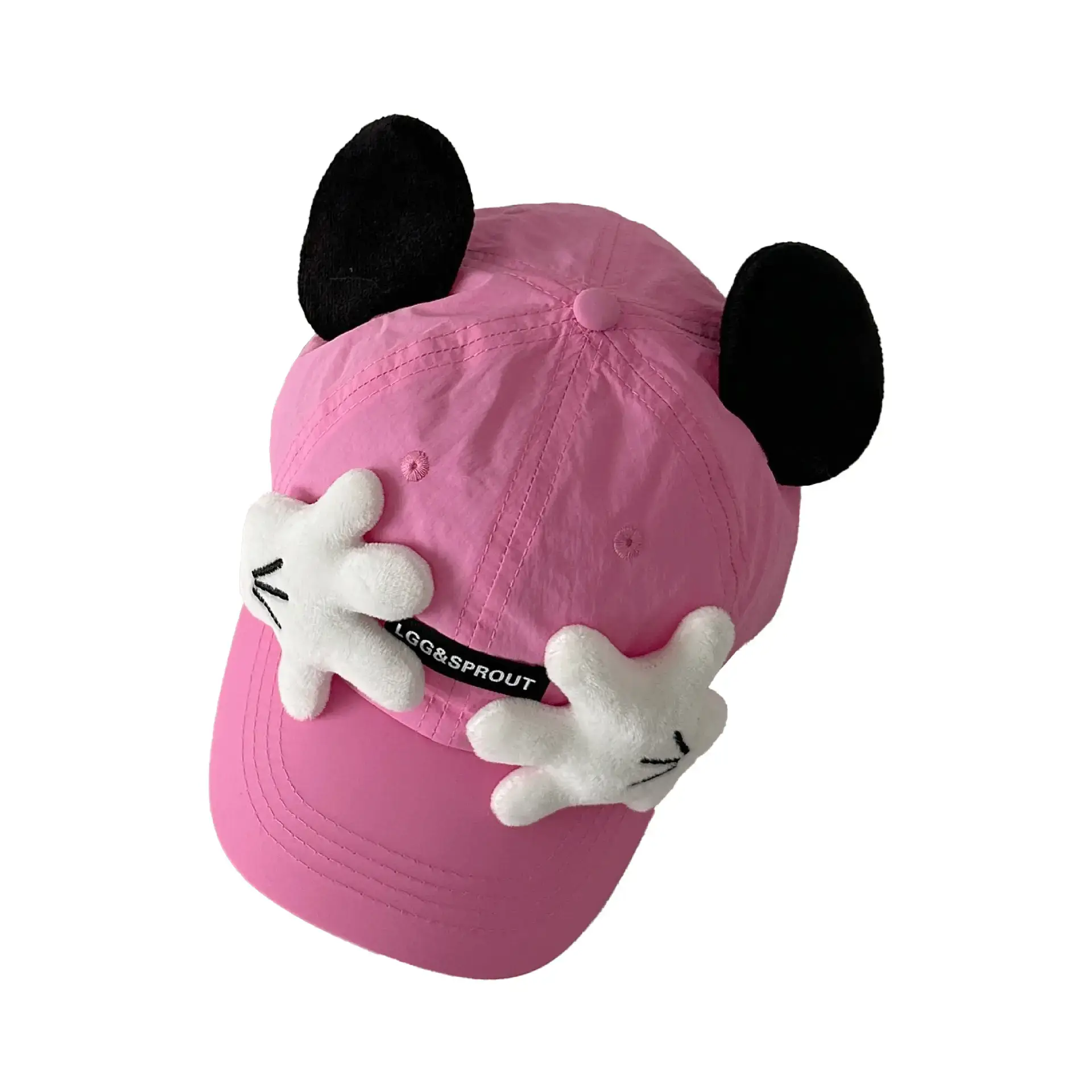 Cute Duckbill Sun Hats for Boys Girls Black White Pink - Image 12