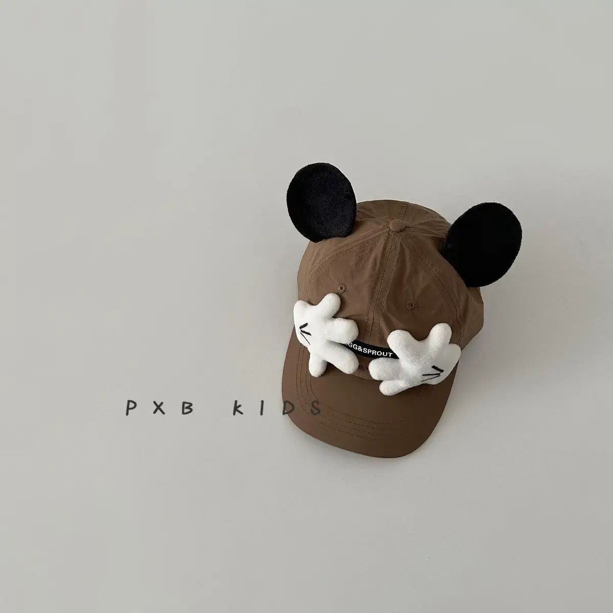 Cute Duckbill Sun Hats for Boys Girls Black White Pink - Image 6